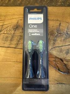 NEW Philips One by Sonicare 2pk Brush Heads - Toothbrush Heads Midnight Blue - Picture 1 of 2