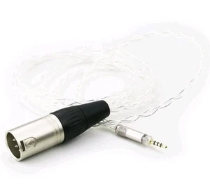 ABLET HIFI cable 4-pin XLR Balanced Male for Sennheiser Headphones - Picture 1 of 2