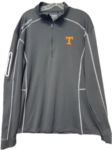 Tennessee Volunteers Columbia Golf Sweatshirt Men’s Size XL Gray Omni-wick - Picture 1 of 8