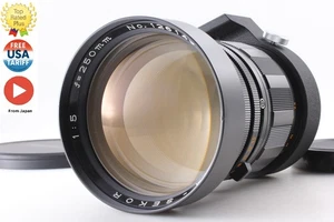 [Near MINT] Mamiya Sekor 250mm f/5 Telephoto Lens for Universal Press From JAPAN - Picture 1 of 10