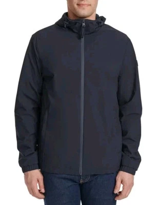Chaqueta cortavientos Calvin Klein para hombre, azul talla XL Foto 1 de 4