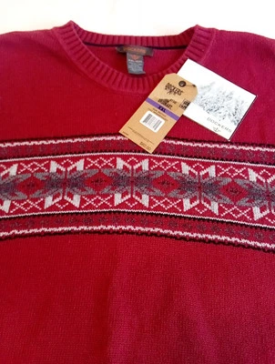 Nuevo con etiquetas DOCKERS Para hombres Invierno Esquí Nieve Esquí Suéter $60 Etiqueta - XXL 2XL Foto 1 de 4