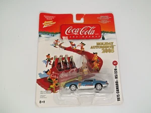 1975 CHEVY CAMARO RS/Z28 JOHNNY LIGHTNING COCA-COLA HOLIDAY AUTOMENTS 2005 - Picture 1 of 6
