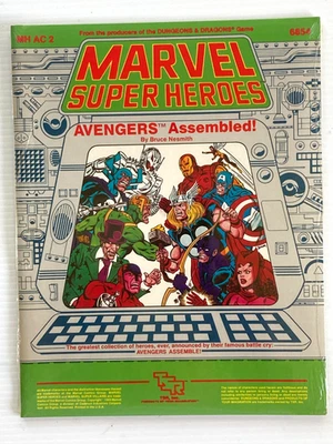 TSR Marvel MHAC2 Avengers Assembled ‘84 SEALED Shrink-Wrapped #6854 - Image 1 of 4