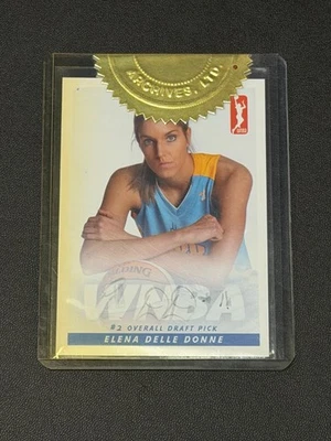 2013 Rittenhouse WNBA Elena Delle Donne Rookie RC Auto Sealed FADED AUTO - Image 1 of 3