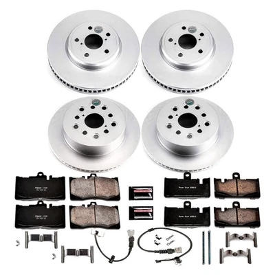 PowerStop CRK4462 Brake Kit For Lexus LS430 2001-2006 Front Rear - Image 1 of 4