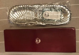 ARTHUR COURT 1991 AMERICAN BALD EAGLE WITH CARNELIAN STONE EYE 18" SERVING TRAY - Picture 1 of 8