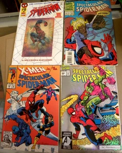 Marvel 1993 4 SPIDER-MAN ishs Sensational 0 SPECTACULAR 197 200 ANNUAL 13 NM qq - Picture 1 of 11