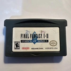 Final Fantasy I & II: Dawn of Souls (Nintendo Game Boy Advance, GBA) Cart Only - Foto 1 di 2