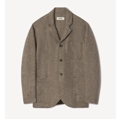 Buck Mason Jacket Felted Chore Coat - MEDIUM Heather  Cardigan - Brand New - NWT - Image 1 of 4