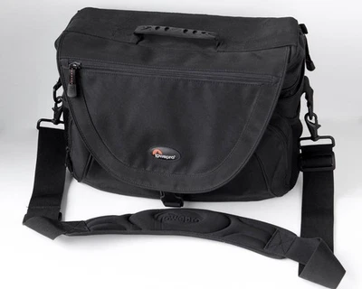 Lowepro Nova 5 AW Camera Bag - Black Built-in, Waterproof Rain cover - Image 1 of 4