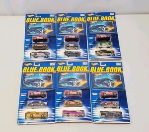2002 Hot Wheels Blue Book Collection 3 Pack Lot Of 6 New Fandango  - Bild 1 von 7