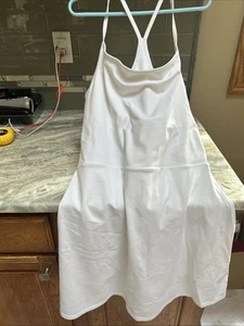 GAP FIT - WOMEN'S Large TALL - WHITE RACERBACK TENNIS GOLF DRESS Shorts - Picture 1 of 9