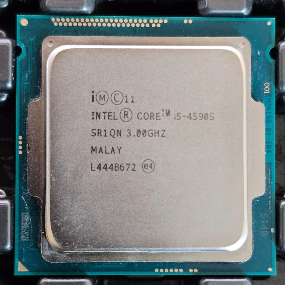 Intel Core i5-4590S (4x 3,00 GHz) Sockel 1150 - CPU Prozessor - Bild 1 von 1