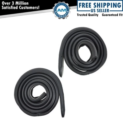 Roofrail Roof Rail Weatherstrip Seals Pair Set for 68-70 Charger Coronet GTX - Image 1 of 3