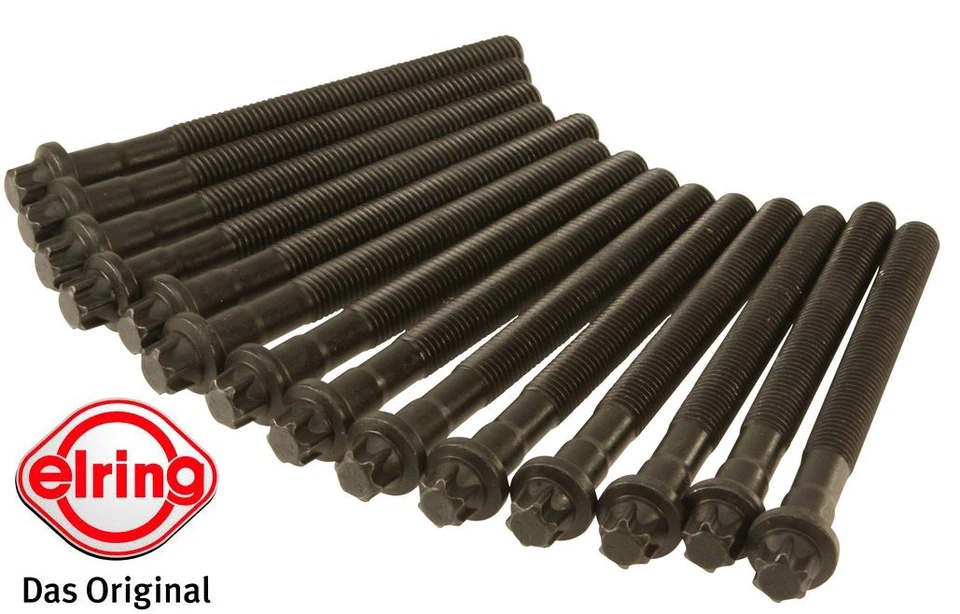 for BMW E39 E46 E53 X5 E60 E83 E85 Z3 Cylinder Head Bolt Set of  #11121740065 - Image 1 of 1