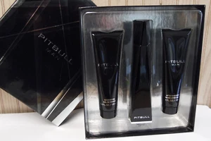 3PC SET PITBULL MAN 3.4oz EDT SPRAY+3.4oz SHOWER GEL+AFTER SHAVE MEN PERFUME - Picture 1 of 3