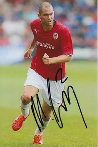 FOTO 6X4 FIRMADA A MANO MATTHEW CONNOLLY CARDIFF CITY 1. - Imagen 1 de 1