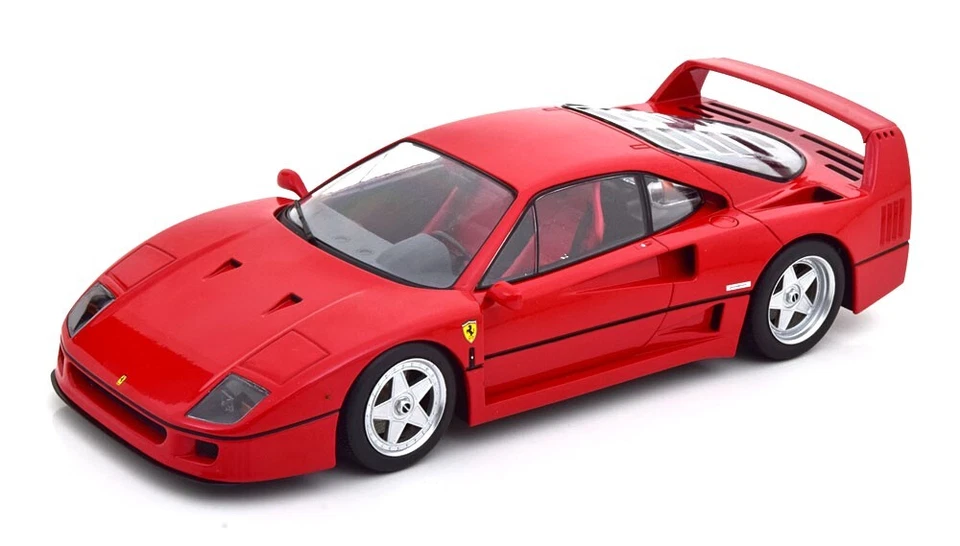KK-SCALE KKDC180694 FERRARI F40 1987 - RED INTERIOR 1 18