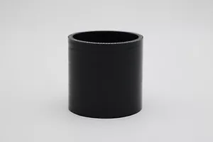 ID 48mm 1 7/8" Straight Silicone Coupler Hose Intake Intercooler Pipe Black - Picture 1 of 7
