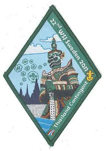 Parche contingente 2011 World Scout Jamboree Tailandia/Tailandia Scouts - Imagen 1 de 1