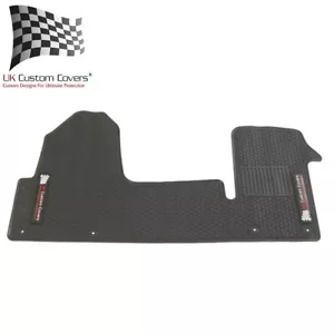 VAUXHALL MOVANO FRONT RUBBER FLOOR MAT 10MM HEAVY DUTY (2010-2022) 937 - Picture 1 of 24