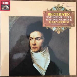 BEETHOVEN - JOCHUM - LSO - SINFONIE NR 1 & 2 - EMI - QUADRO LP - 1979 - Picture 1 of 3