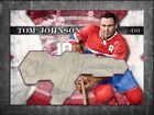 TOM+JOHNSON+Custom+Cut+signed+autographed+card+Montreal+Canadiens