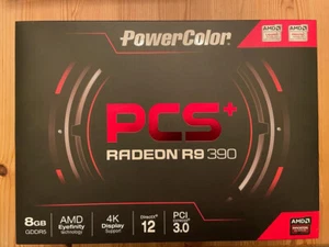 powercolor Radeon R9 PCS+ 8192MB GDDR5 PCI-Express Graphics Card 8GB of ram - Picture 1 of 7