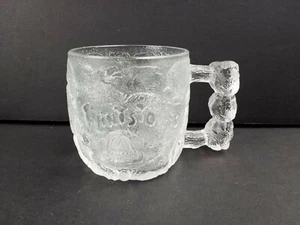 Vintage Flintstones McDonald's 6oz. Rocky Road Glass Mug RocDonald's 1993 NEW - Picture 1 of 7