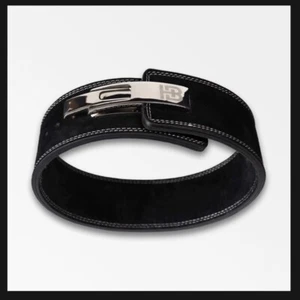 HARDBODY HEBEGÜRTEL SCHWARZ RINDSLEDER KLEIN - Bild 1 von 5