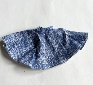 Original Barbie Fashion Full Skirt Acid Wash Denim Look Mattel Purple Tag - Bild 1 von 3