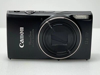 Canon PowerShot ELPH 360 HS/ IXUS 285 12X Optical Zoom Digital Camera - Image 1 of 4