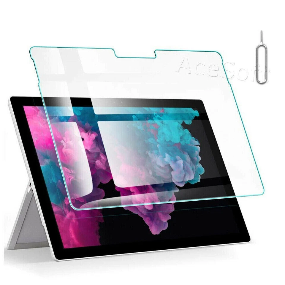 9H Wear-Resisting Tempered Glass Screen Protector f Microsoft Surface Pro 4 USA - Image 1 of 1