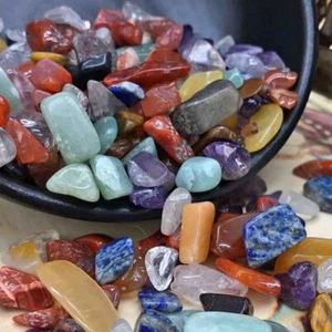 hause sammlerstücke bunte naturstein edelstein crystal zauberstab punkt heilung - Bild 1 von 3