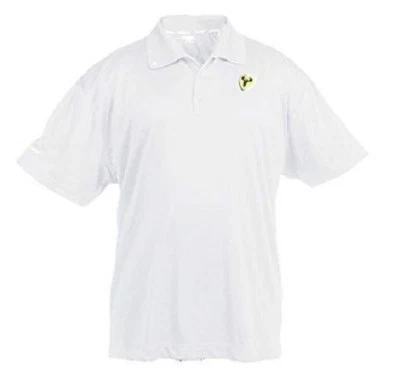NEW 2XL XL Large Men's S3 White ScentBlocker Golf Shirt Top Polo Team Scent Tour - Image 1 of 4