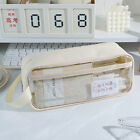 Transparent Large Capacity Pencil Bag INS Style School Case Stationery Holde _cn