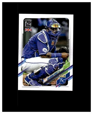 2021 Topps UK #219 Salvador Perez Kansas City Royals - Image 1 of 2