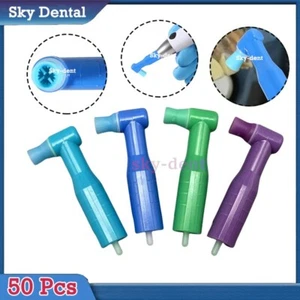 50 Pcs Dental Disposable Prophy Angles Soft Cup Latex Free High Quality 4 Colors - Picture 1 of 24
