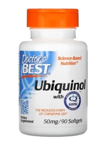 Doctor's Best Ubiquinol con Kaneka, 50 mg, 90 cápsulas blandas - Imagen 1 de 2