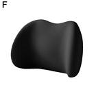 Car Lumbar Pillow Protective Lumbar Back Support Breathable Headrest Car H2o2