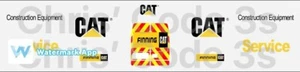 Code 3 Adhesive Vinyl Decals Suit 1/76 Oxford Diecast Transit - CAT Service Van - Picture 1 of 1