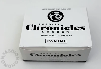2020-21 Panini Chronicles Soccer Cello Box ~ 12 Packs Brand New - Image 1 of 3