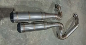 Exhaust 2-2 Fit For Harley Davidson Dyna - Bild 1 von 6