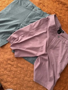 (Lot 2) Travis Mathew Men’s Sand Harbor Golf Shorts Mens Size 32 Two pairs - Picture 1 of 8