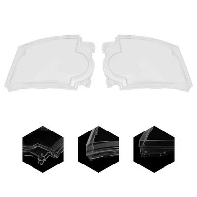 For Land Rover LR3 2005-2009 Left + Right Headlamp Headlight Lens Cover Clear - Image 1 of 4