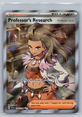 Professor's Research 240/198 Scarlet & Violet Ultra Rare NM - Image 1 of 4