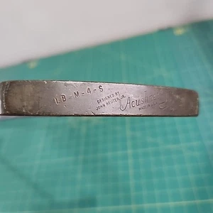 Acushnet BullsEye Blade Putter Golf Club RH 35" Steel Shaft USA Vintage LB M 4 S - Picture 1 of 23