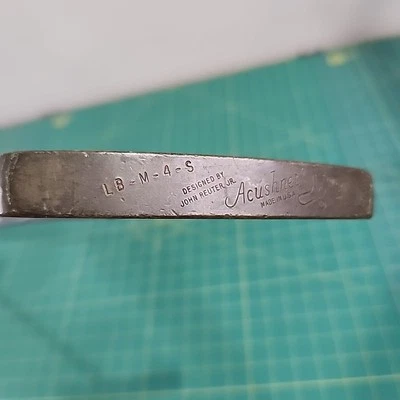 Acushnet BullsEye Blade Putter Golf Club RH 35" Steel Shaft USA Vintage LB M 4 S - Image 1 of 4