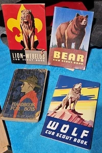 Konvolut 4 alte Jungpfadfinder/Pfadfinder Bücher - Löwe Wolf Bär & Handbuch - Bild 1 von 7